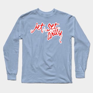 Jet Set Willy Graffiti Long Sleeve T-Shirt